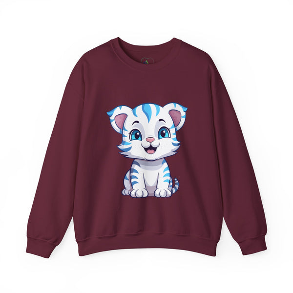 π―π Introducing the Cute Tiger Sweatshirt! Get Cozy and Stylish with π― Cute Tigers on Both Sides! π - Pets Utopia