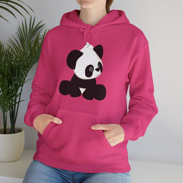 πΌπ "Cute Panda" Hooded Sweatshirt: Unisex Coziness and Style! π - Pets Utopia