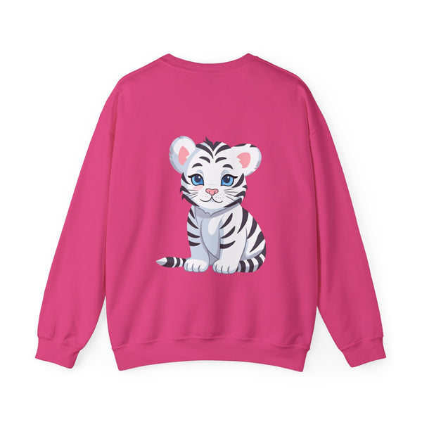 π―π Introducing the Cute Tiger Sweatshirt! Get Cozy and Stylish with π― Cute Tigers on Both Sides! π - Pets Utopia
