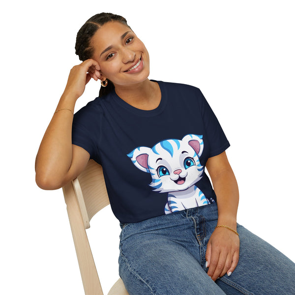π―π Unleash Your Wild Side with the Little Cute Tiger T-Shirt! ππ― - Pets Utopia