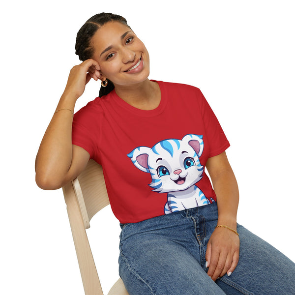 π―π Unleash Your Wild Side with the Little Cute Tiger T-Shirt! ππ― - Pets Utopia