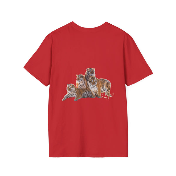 π―π Unleash Your Wild Side with the "Tiger" T-Shirt! π - Pets Utopia