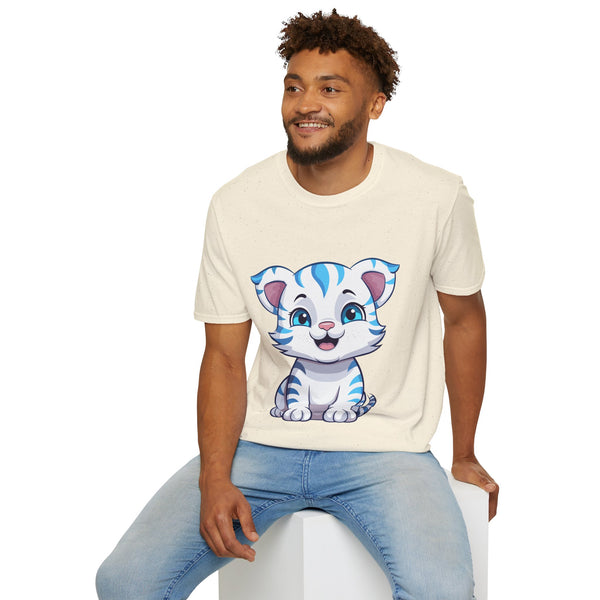 π―π Unleash Your Wild Side with the Little Cute Tiger T-Shirt! ππ― - Pets Utopia