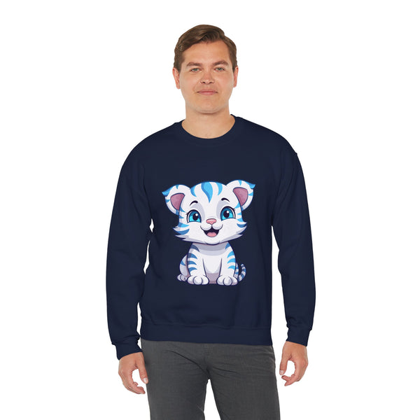 π―π Introducing the Cute Tiger Sweatshirt! Get Cozy and Stylish with π― Cute Tigers on Both Sides! π - Pets Utopia