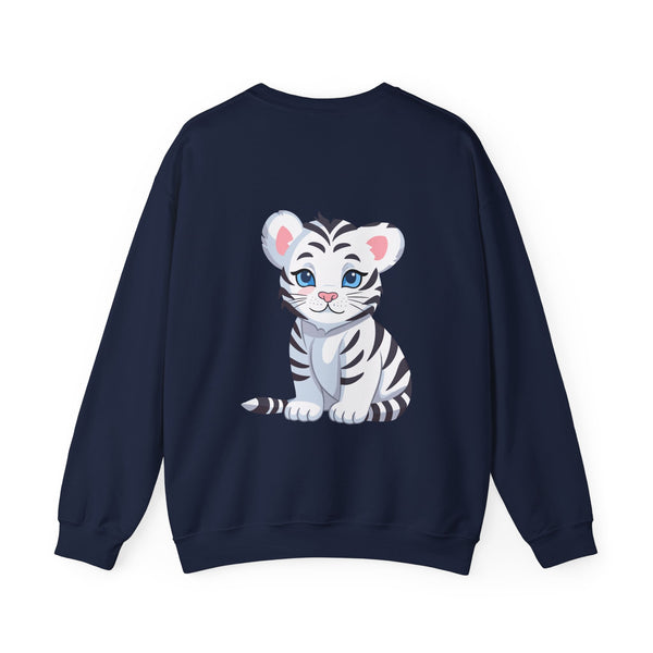 π―π Introducing the Cute Tiger Sweatshirt! Get Cozy and Stylish with π― Cute Tigers on Both Sides! π - Pets Utopia