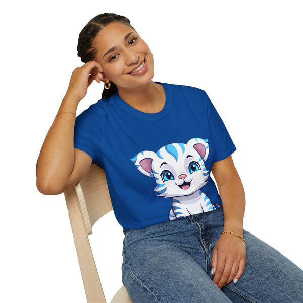π―π Unleash Your Wild Side with the Little Cute Tiger T-Shirt! ππ― - Pets Utopia