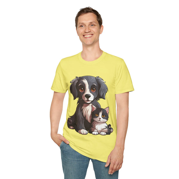 πΎ Stylish Pet Lovers' Tee: "Cute Pets" & "Dogs & Cats" πππΆπΊ - Pets Utopia