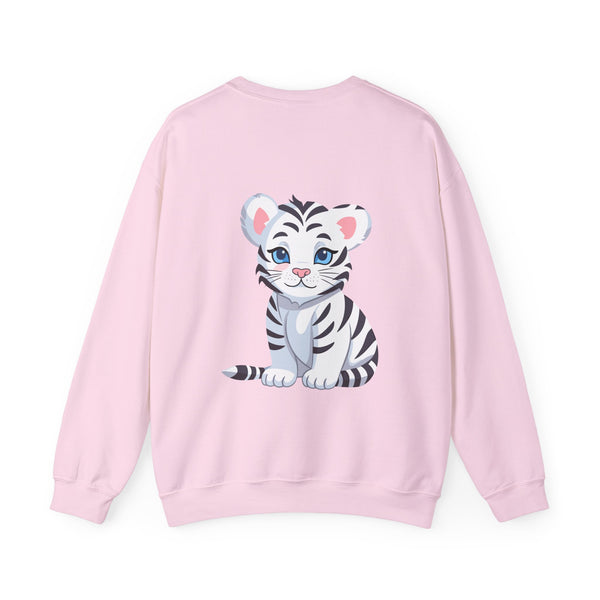 π―π Introducing the Cute Tiger Sweatshirt! Get Cozy and Stylish with π― Cute Tigers on Both Sides! π - Pets Utopia