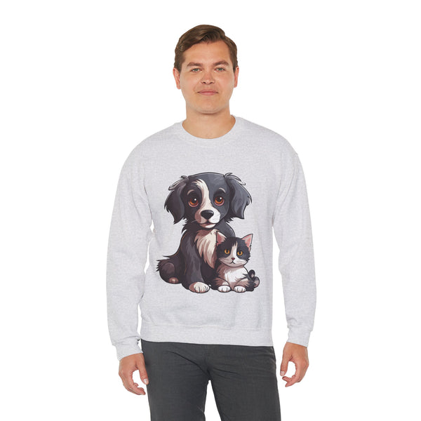 ππΎ "Cute Pets" Sweatshirt: Show Your Love for Dogs & Cats! πΆπΊ - Pets Utopia