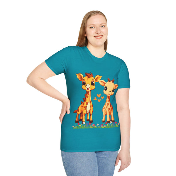 π¦π Feel the Bliss with our Cute Giraffe T-Shirt! ππ¦ - Pets Utopia