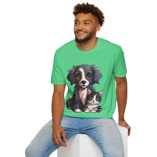 πΎ Stylish Pet Lovers' Tee: "Cute Pets" & "Dogs & Cats" πππΆπΊ - Pets Utopia