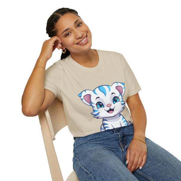π―π Unleash Your Wild Side with the Little Cute Tiger T-Shirt! ππ― - Pets Utopia
