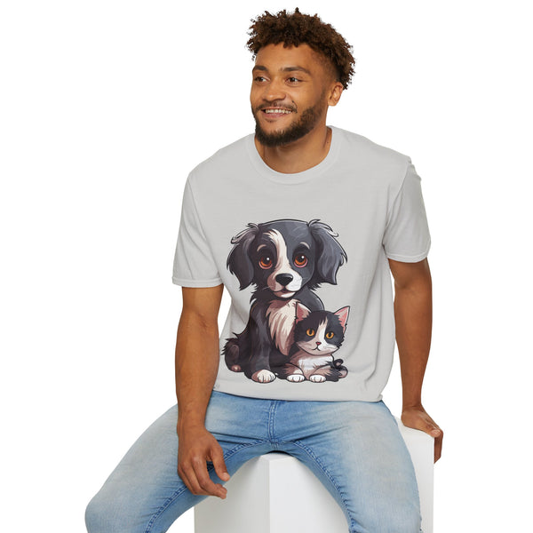 πΎ Stylish Pet Lovers' Tee: "Cute Pets" & "Dogs & Cats" πππΆπΊ - Pets Utopia