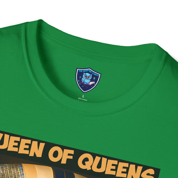 π Queen of Queens Cleopatra T-Shirt: Softstyle Cotton Tee π - Pets Utopia