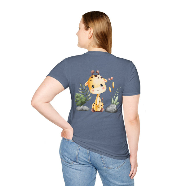 π¦π Feel the Bliss with our Cute Giraffe T-Shirt! ππ¦ - Pets Utopia