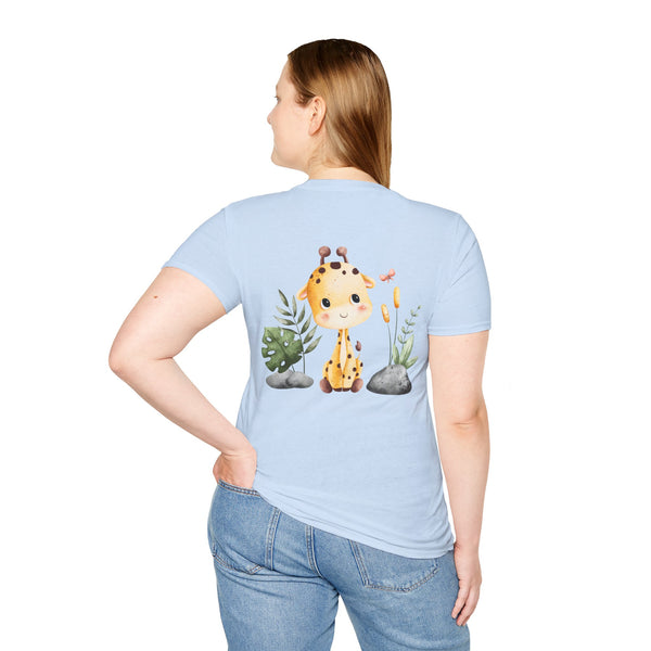 π¦π Feel the Bliss with our Cute Giraffe T-Shirt! ππ¦ - Pets Utopia