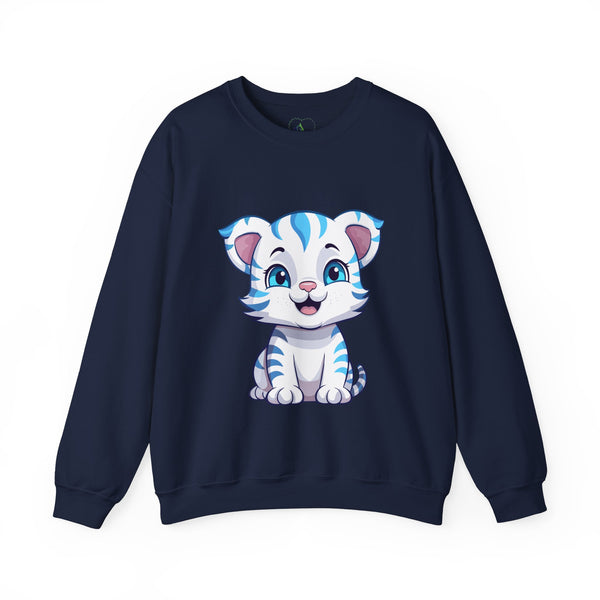 π―π Introducing the Cute Tiger Sweatshirt! Get Cozy and Stylish with π― Cute Tigers on Both Sides! π - Pets Utopia