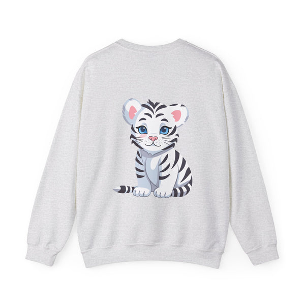 π―π Introducing the Cute Tiger Sweatshirt! Get Cozy and Stylish with π― Cute Tigers on Both Sides! π - Pets Utopia