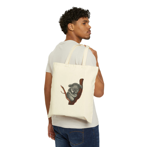 πΏπ Cute Koala Cotton Canvas Tote Bag π¨π¨ - Pets Utopia