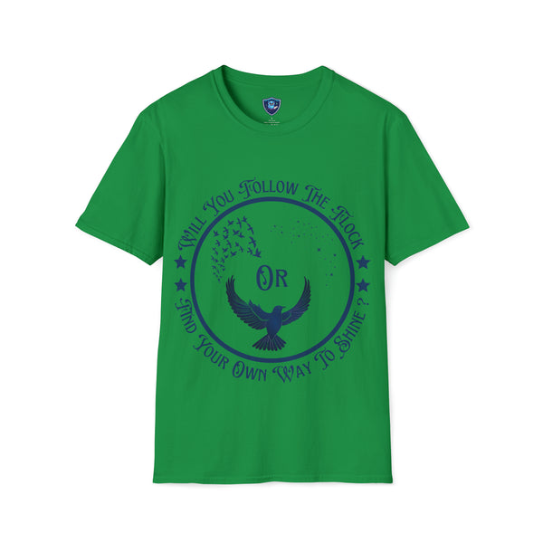 πβοΈ Fly to Your Destiny πͺ: Unisex Softstyle T-Shirt - Pets Utopia