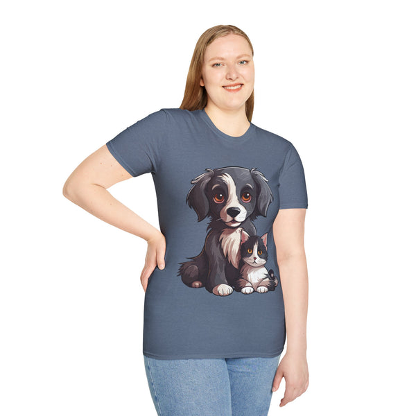 πΎ Stylish Pet Lovers' Tee: "Cute Pets" & "Dogs & Cats" πππΆπΊ - Pets Utopia
