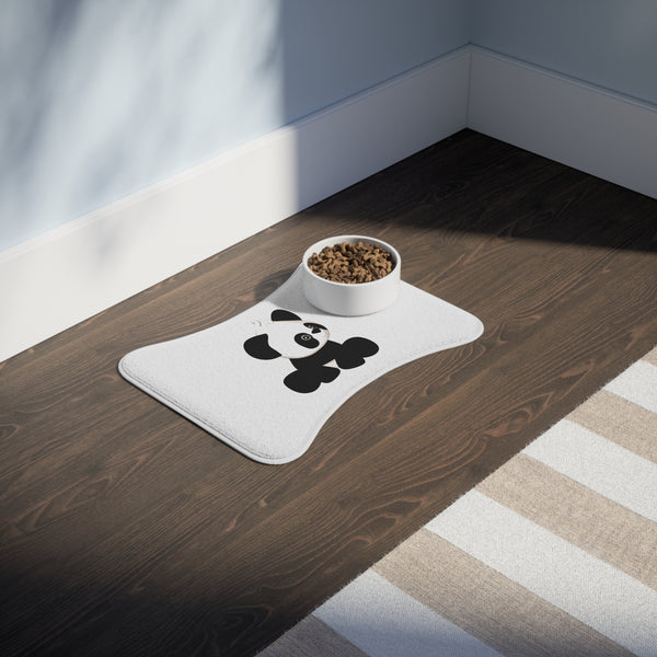 ๐ผ๐พ "Cute Panda" Personalized Pet Feeding Mats ๐ฝ๏ธ๐พ - Pets Utopia