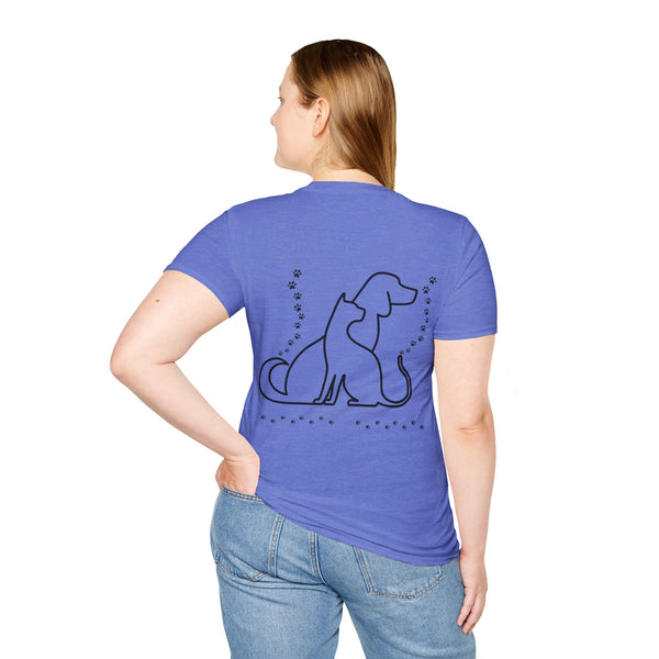 πΎ Stylish Pet Lovers' Tee: "Cute Pets" & "Dogs & Cats" πππΆπΊ - Pets Utopia