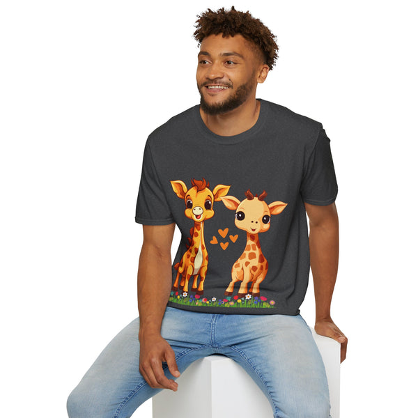 π¦π Feel the Bliss with our Cute Giraffe T-Shirt! ππ¦ - Pets Utopia