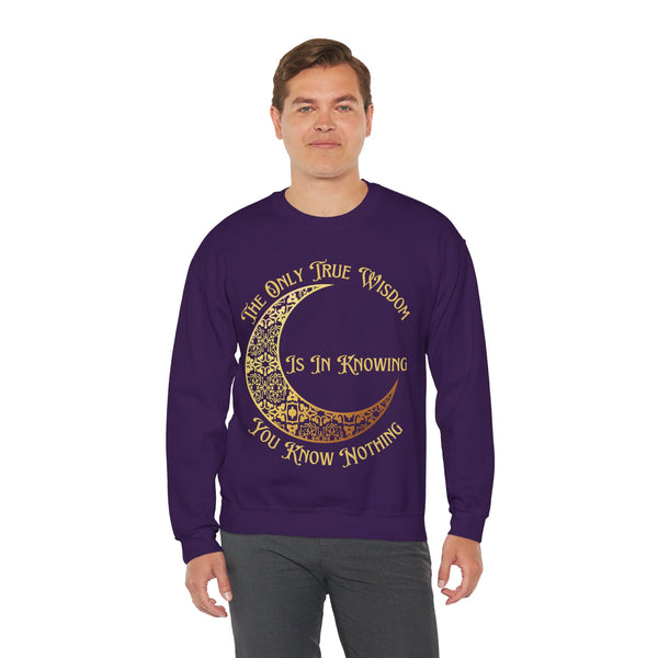 🧠Wisdom Within🧠: Unisex Heavy Blend Crewneck Sweatshirt - Pets Utopia