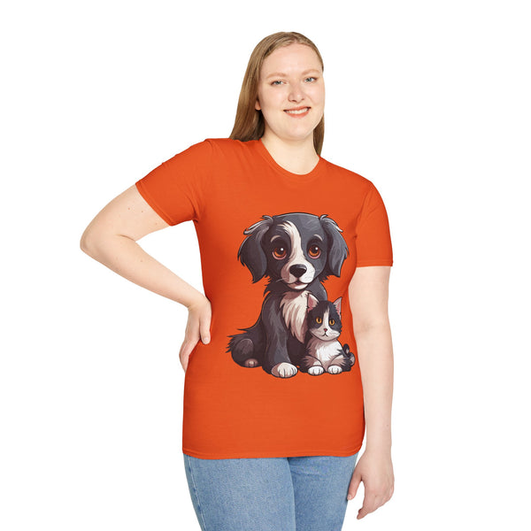 πΎ Stylish Pet Lovers' Tee: "Cute Pets" & "Dogs & Cats" πππΆπΊ - Pets Utopia