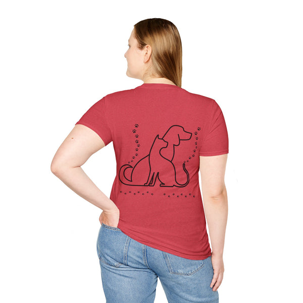 πΎ Stylish Pet Lovers' Tee: "Cute Pets" & "Dogs & Cats" πππΆπΊ - Pets Utopia