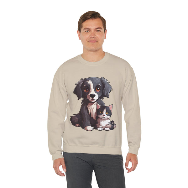ππΎ "Cute Pets" Sweatshirt: Show Your Love for Dogs & Cats! πΆπΊ - Pets Utopia
