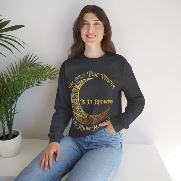 🧠Wisdom Within🧠: Unisex Heavy Blend Crewneck Sweatshirt - Pets Utopia