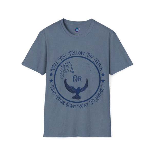 πβοΈ Fly to Your Destiny πͺ: Unisex Softstyle T-Shirt - Pets Utopia