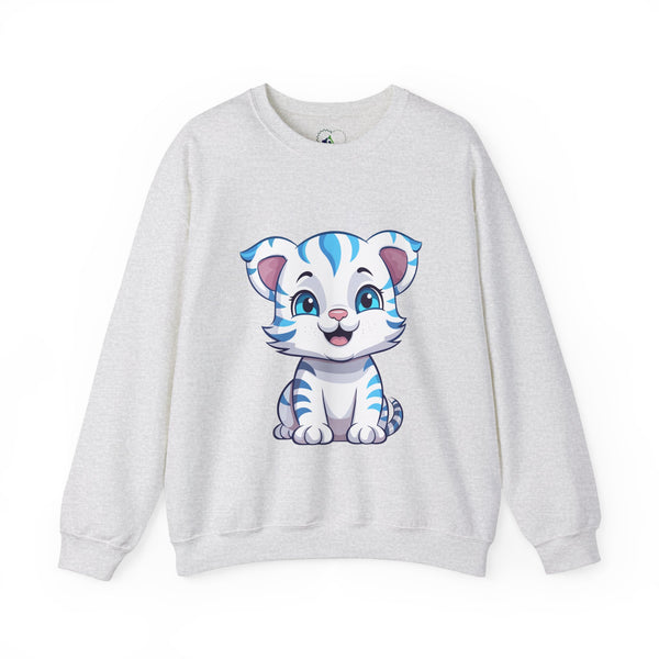 π―π Introducing the Cute Tiger Sweatshirt! Get Cozy and Stylish with π― Cute Tigers on Both Sides! π - Pets Utopia