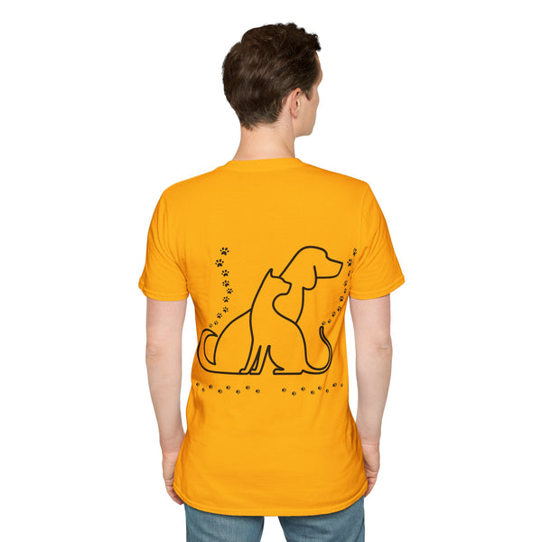 πΎ Stylish Pet Lovers' Tee: "Cute Pets" & "Dogs & Cats" πππΆπΊ - Pets Utopia