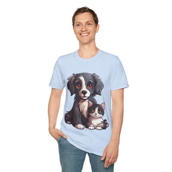 πΎ Stylish Pet Lovers' Tee: "Cute Pets" & "Dogs & Cats" πππΆπΊ - Pets Utopia