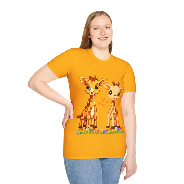 π¦π Feel the Bliss with our Cute Giraffe T-Shirt! ππ¦ - Pets Utopia