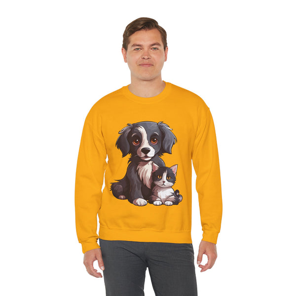 ππΎ "Cute Pets" Sweatshirt: Show Your Love for Dogs & Cats! πΆπΊ - Pets Utopia