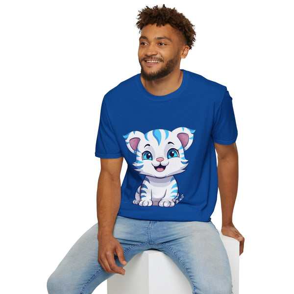 π―π Unleash Your Wild Side with the Little Cute Tiger T-Shirt! ππ― - Pets Utopia