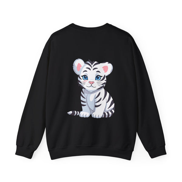 π―π Introducing the Cute Tiger Sweatshirt! Get Cozy and Stylish with π― Cute Tigers on Both Sides! π - Pets Utopia