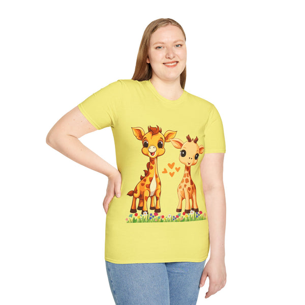 π¦π Feel the Bliss with our Cute Giraffe T-Shirt! ππ¦ - Pets Utopia