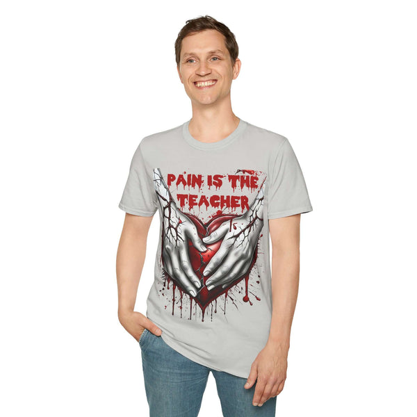 Going Through Pain 🩸🗣: Unisex 100% Cotton Softstyle T-Shirt - Pets Utopia