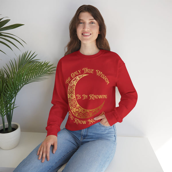🧠Wisdom Within🧠: Unisex Heavy Blend Crewneck Sweatshirt - Pets Utopia