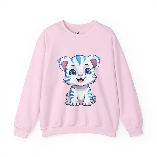 π―π Introducing the Cute Tiger Sweatshirt! Get Cozy and Stylish with π― Cute Tigers on Both Sides! π - Pets Utopia