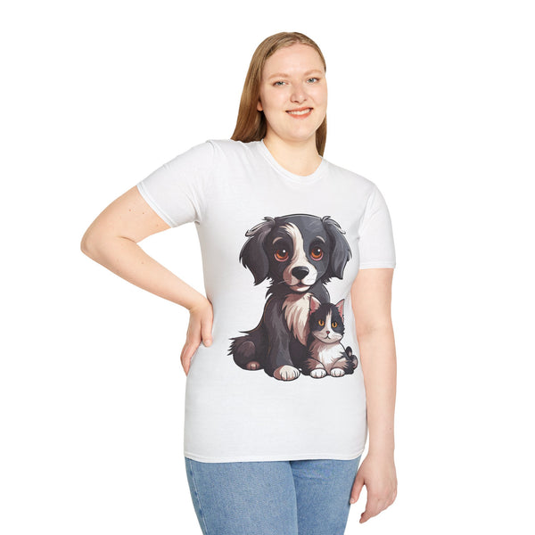 πΎ Stylish Pet Lovers' Tee: "Cute Pets" & "Dogs & Cats" πππΆπΊ - Pets Utopia