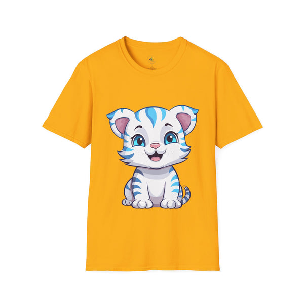π―π Unleash Your Wild Side with the Little Cute Tiger T-Shirt! ππ― - Pets Utopia