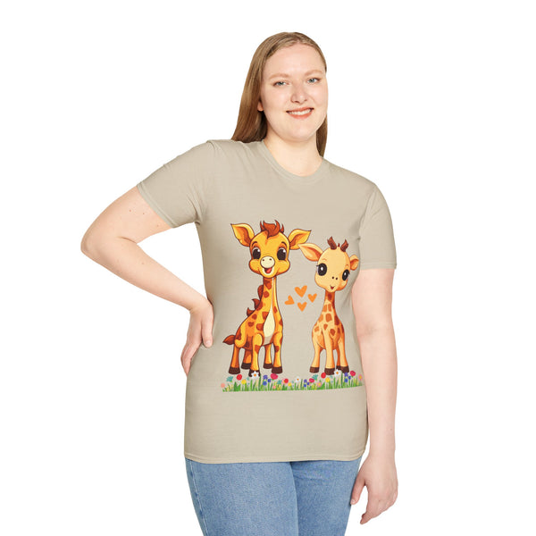 π¦π Feel the Bliss with our Cute Giraffe T-Shirt! ππ¦ - Pets Utopia