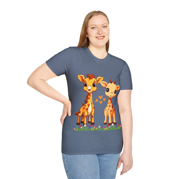 π¦π Feel the Bliss with our Cute Giraffe T-Shirt! ππ¦ - Pets Utopia