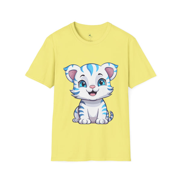 π―π Unleash Your Wild Side with the Little Cute Tiger T-Shirt! ππ― - Pets Utopia